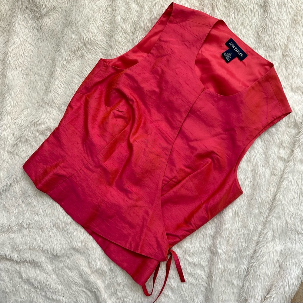 Vintage Ann Taylor wrap top